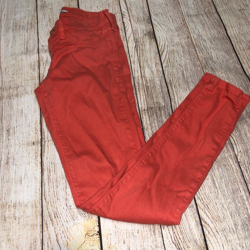 Flying Monkey Mid Rise Skinny Ankle Jeans